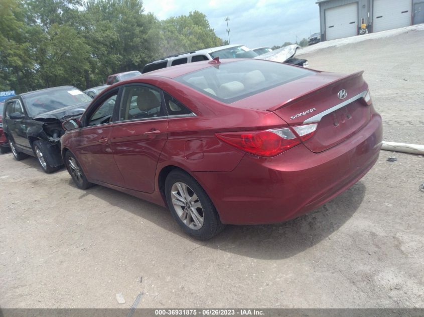 2013 HYUNDAI SONATA GLS - 5NPEB4AC2DH671971