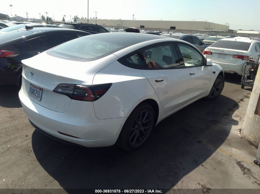 2022 TESLA MODEL 3 - 5YJ3E1EA0NF355877