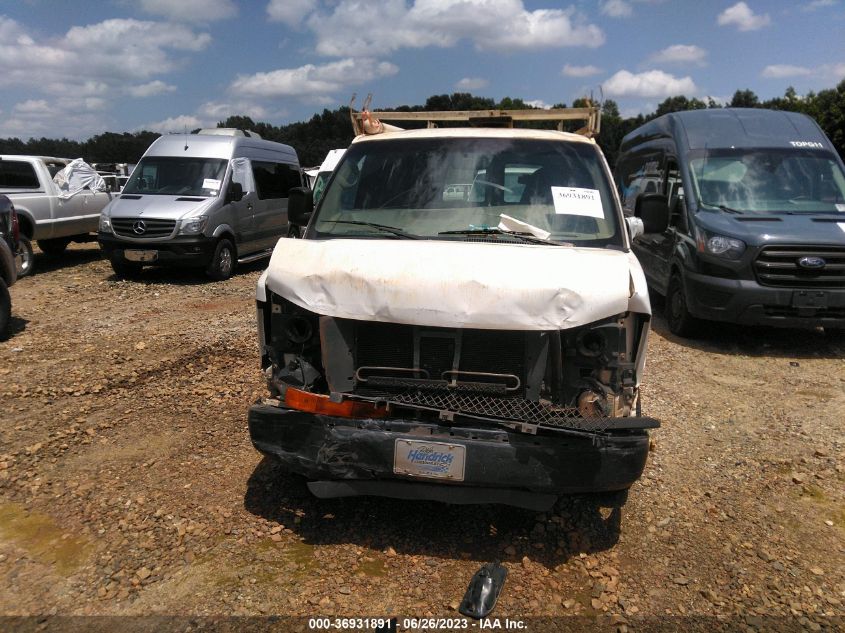 2013 CHEVROLET EXPRESS CARGO VAN - 1GCWGFCG3D1129027