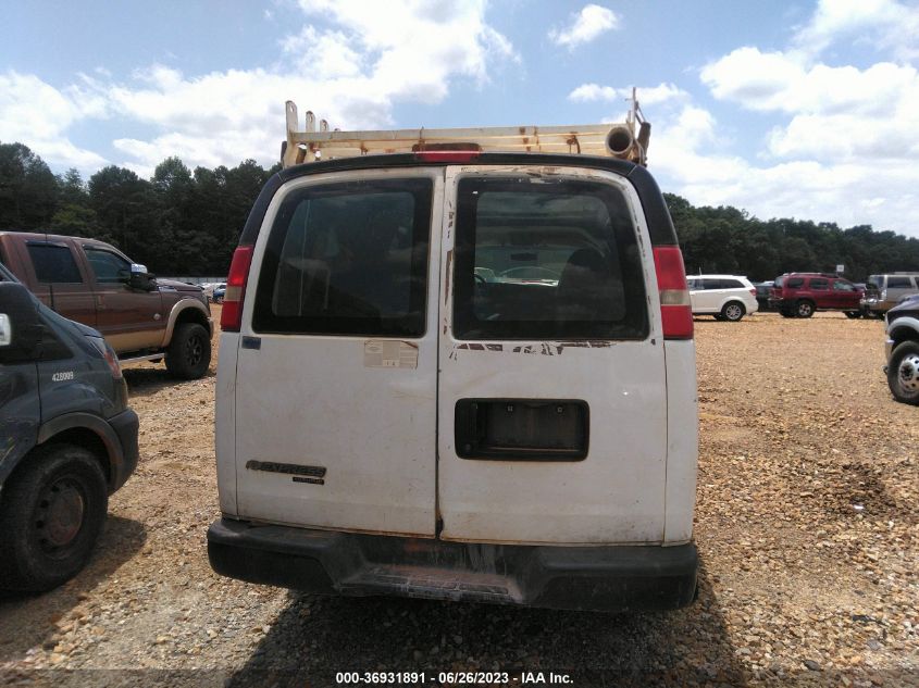 2013 CHEVROLET EXPRESS CARGO VAN - 1GCWGFCG3D1129027