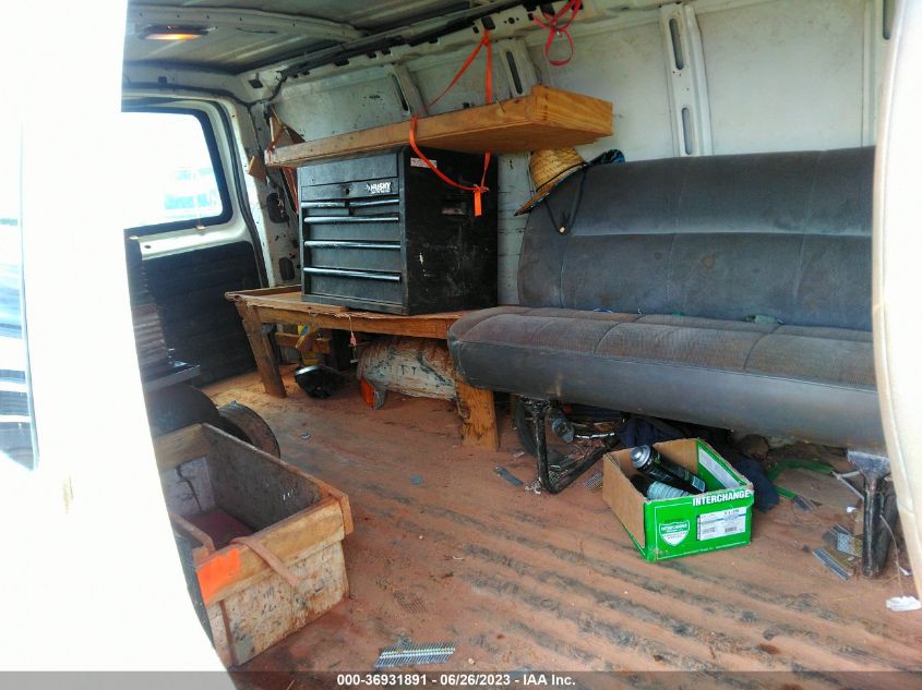 2013 CHEVROLET EXPRESS CARGO VAN - 1GCWGFCG3D1129027