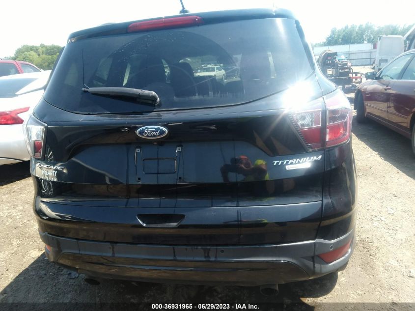 2017 FORD ESCAPE TITANIUM - 1FMCU0J94HUB40681