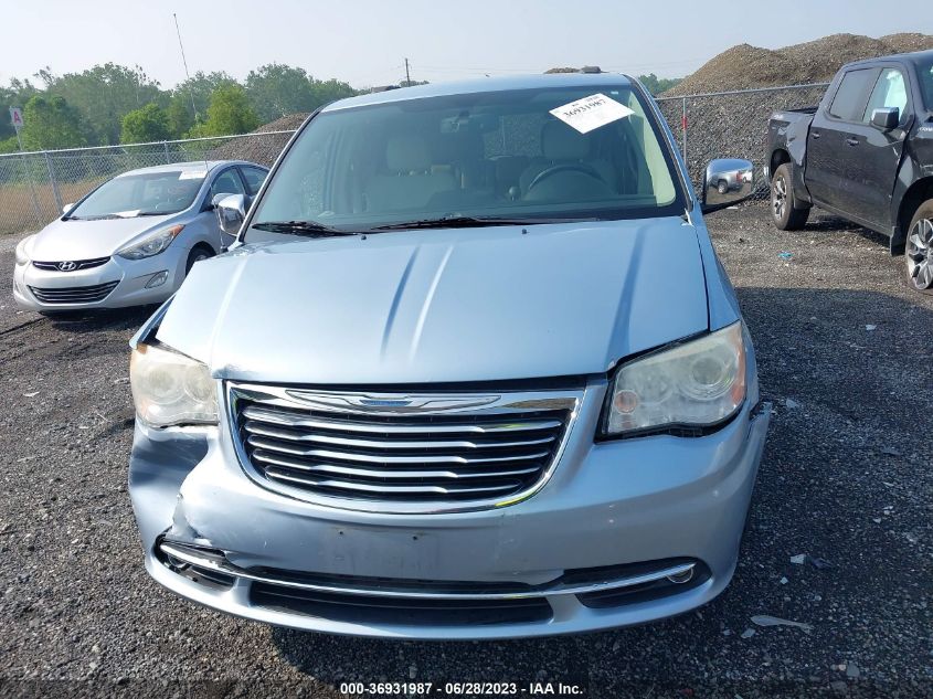 2013 CHRYSLER TOWN & COUNTRY LIMITED - 2C4RC1GG6DR509643