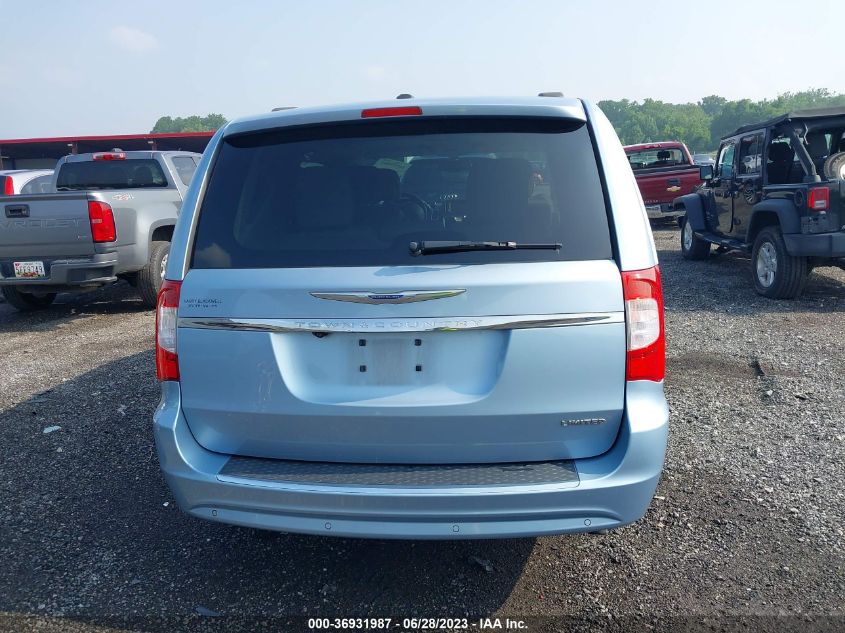 2013 CHRYSLER TOWN & COUNTRY LIMITED - 2C4RC1GG6DR509643