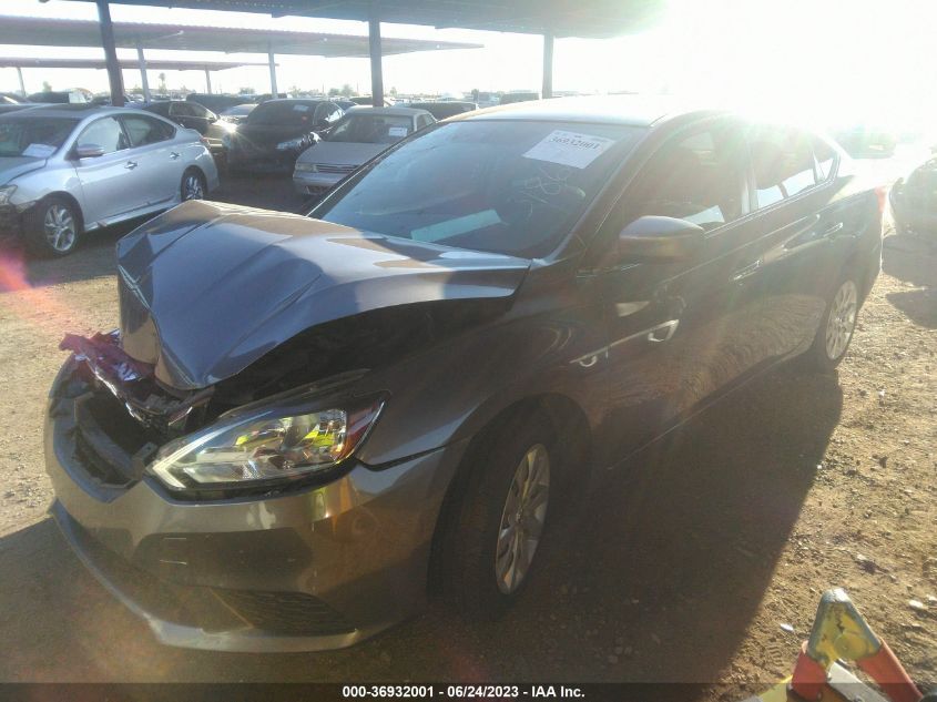 2016 NISSAN SENTRA S/SV/SR/SL - 3N1AB7AP4GY285002