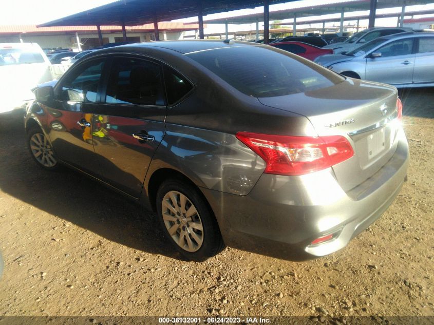 2016 NISSAN SENTRA S/SV/SR/SL - 3N1AB7AP4GY285002