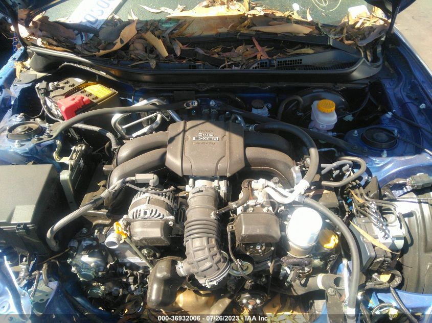 2022 SUBARU BRZ LIMITED - JF1ZDBE13N9702086