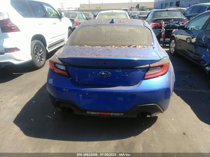 2022 SUBARU BRZ LIMITED - JF1ZDBE13N9702086
