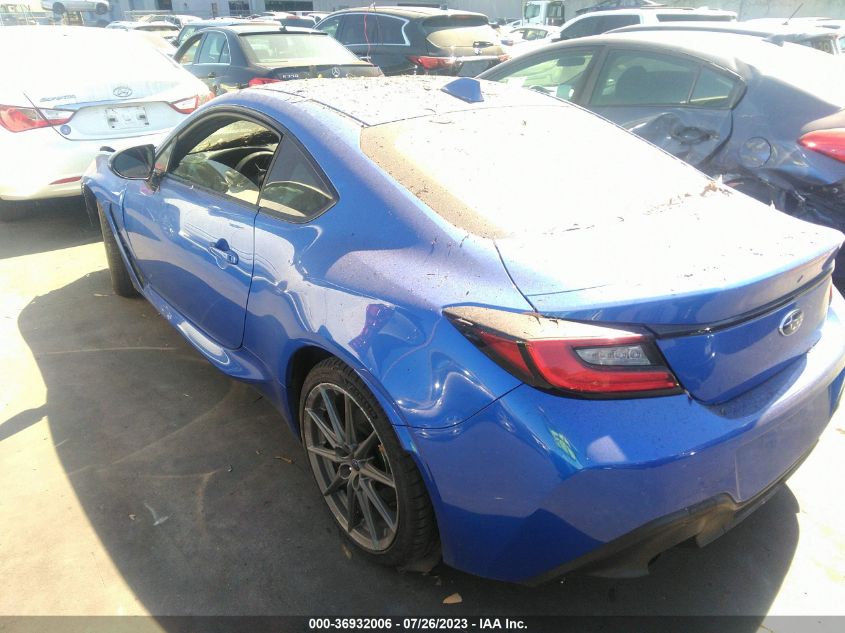 2022 SUBARU BRZ LIMITED - JF1ZDBE13N9702086