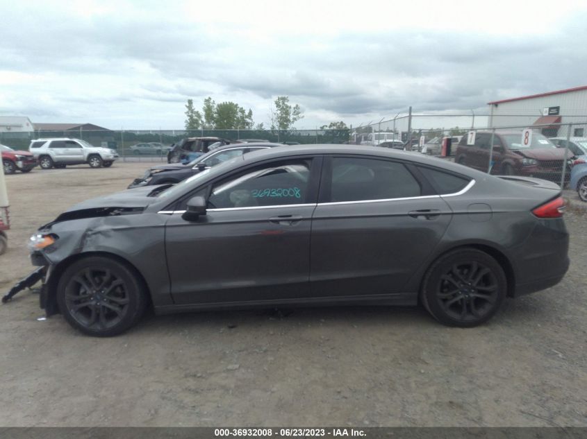 2018 FORD FUSION SE - 3FA6P0H73JR113911