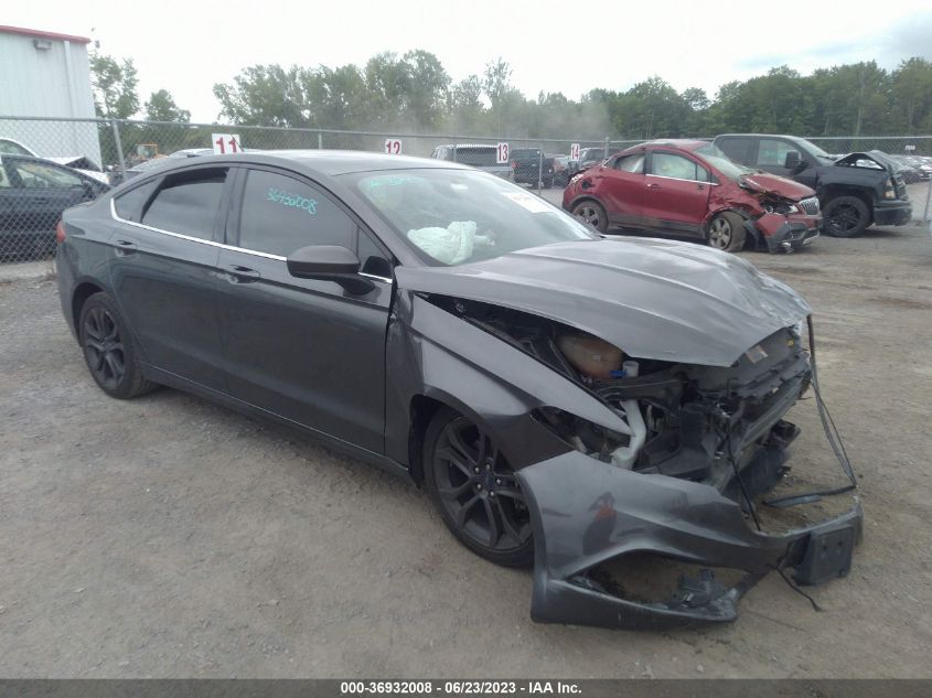 2018 FORD FUSION SE - 3FA6P0H73JR113911