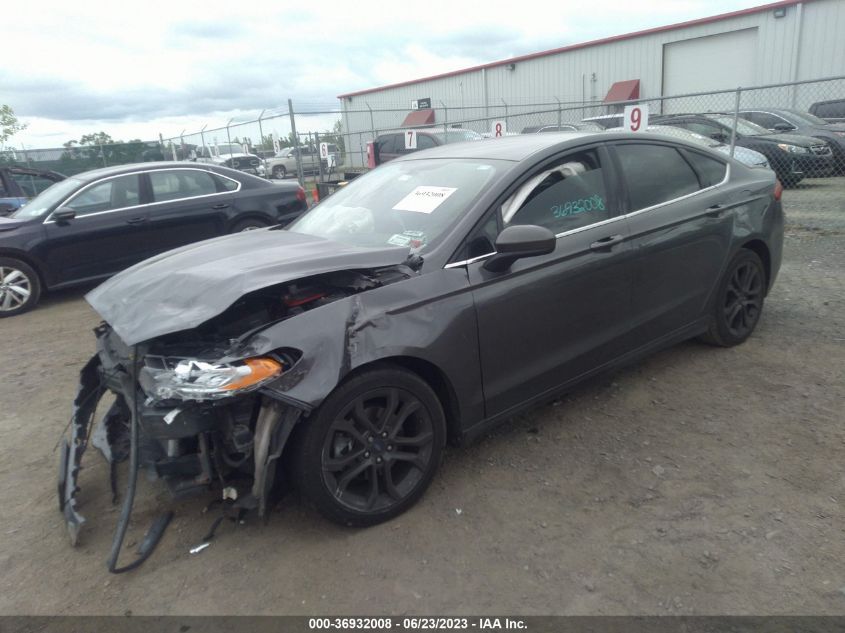 2018 FORD FUSION SE - 3FA6P0H73JR113911