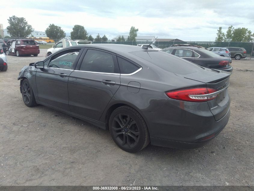 2018 FORD FUSION SE - 3FA6P0H73JR113911