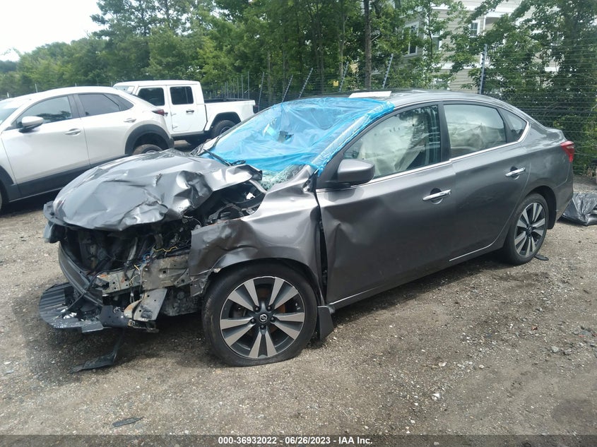 VIN 3N1AB7AP1KY217524 2019 NISSAN SENTRA SV