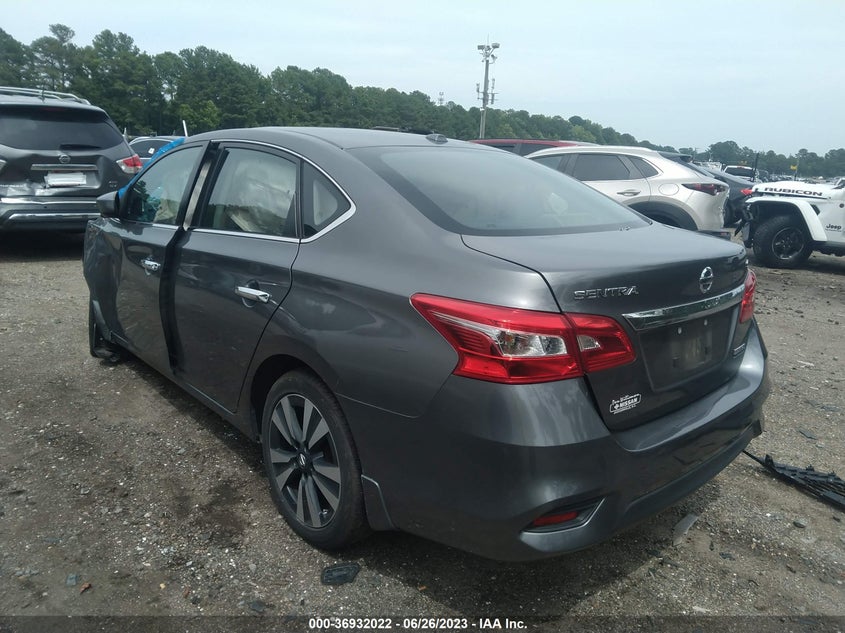 VIN 3N1AB7AP1KY217524 2019 NISSAN SENTRA SV