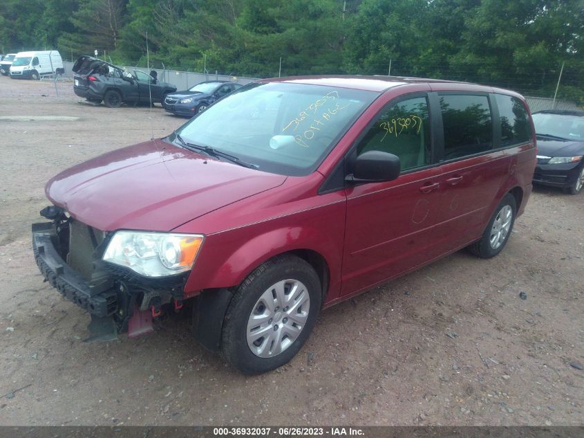 2014 DODGE GRAND CARAVAN SE - 2C4RDGBG2ER197622