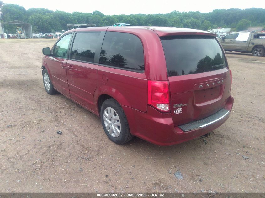 2014 DODGE GRAND CARAVAN SE - 2C4RDGBG2ER197622