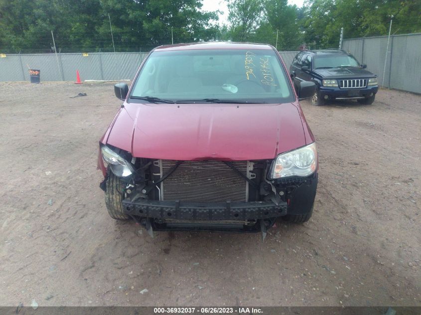 2014 DODGE GRAND CARAVAN SE - 2C4RDGBG2ER197622