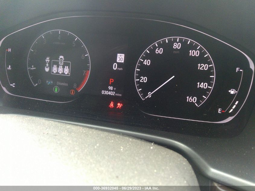 2021 HONDA ACCORD SEDAN TOURING - 1HGCV2F96MA016415