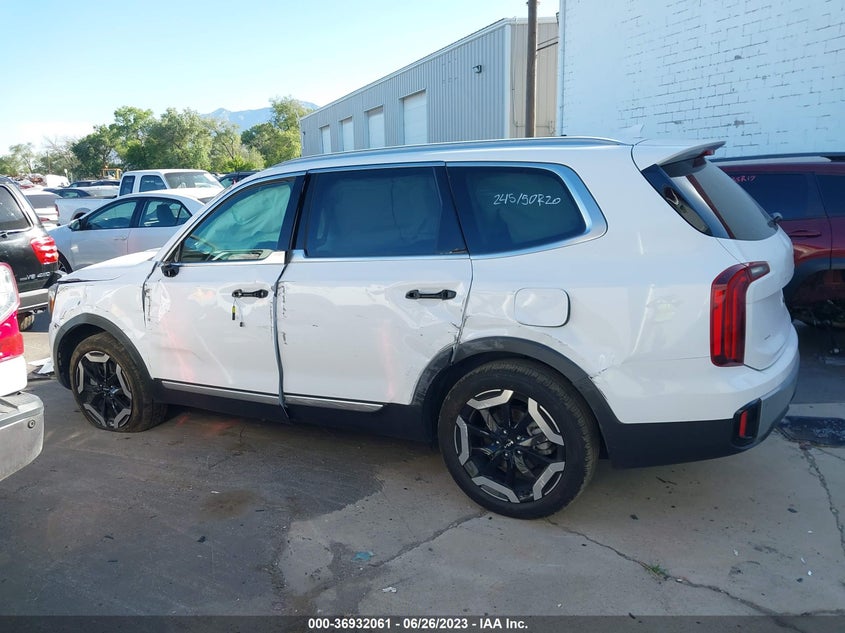 VIN 5XYP6DGC0PG330374 2023 KIA TELLURIDE S