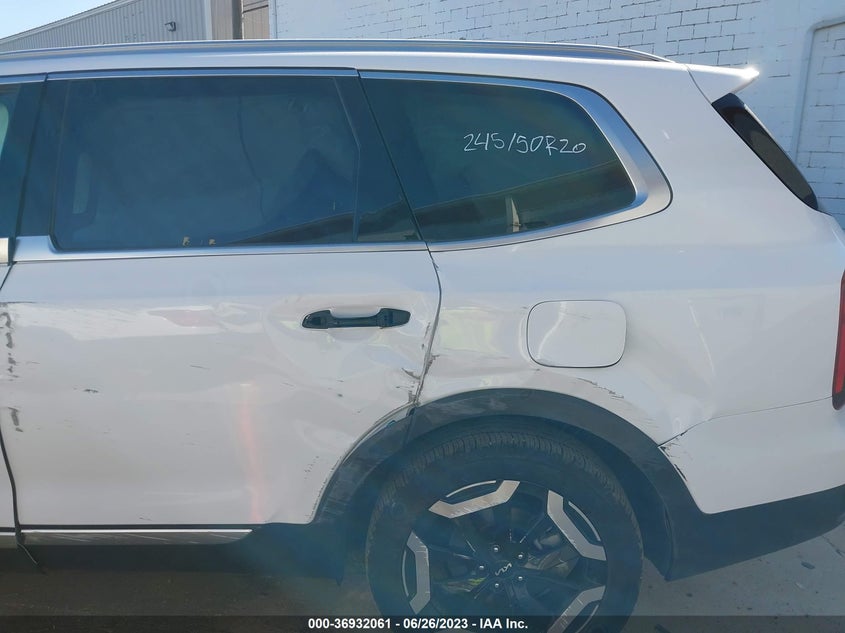 VIN 5XYP6DGC0PG330374 2023 KIA TELLURIDE S