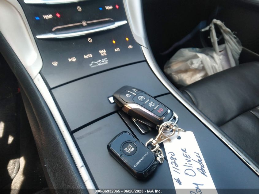 2014 LINCOLN MKZ - 3LN6L2G95ER825536