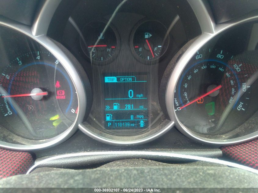 2014 CHEVROLET CRUZE LT - 1G1PC5SB3E7205420