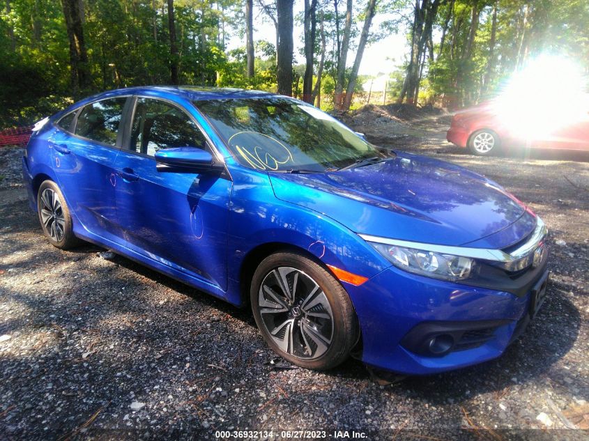 2018 HONDA CIVIC SEDAN EX-T - JHMFC1F32JX015762