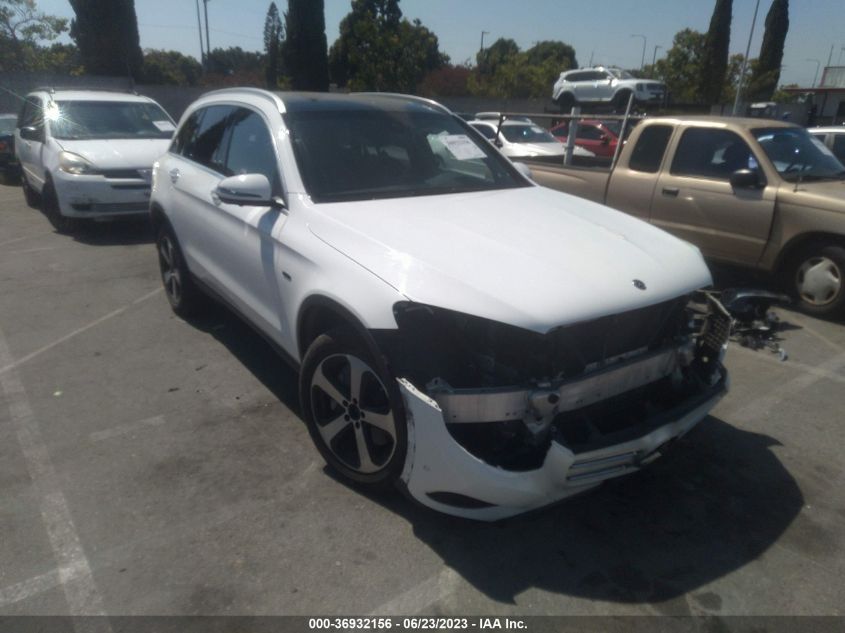 2019 MERCEDES-BENZ GLC GLC 350E - WDC0G5EB2KF590358