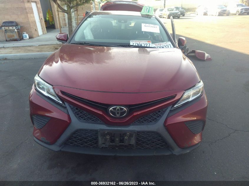 2018 TOYOTA CAMRY SE - 4T1B11HK1JU503866