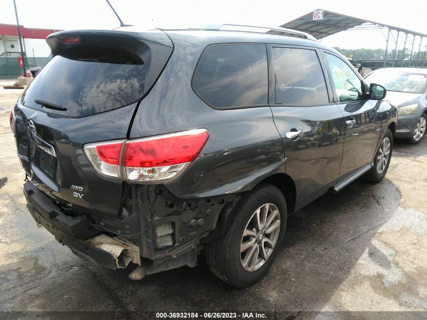 2013 NISSAN PATHFINDER SV - 5N1AR2MM9DC682881