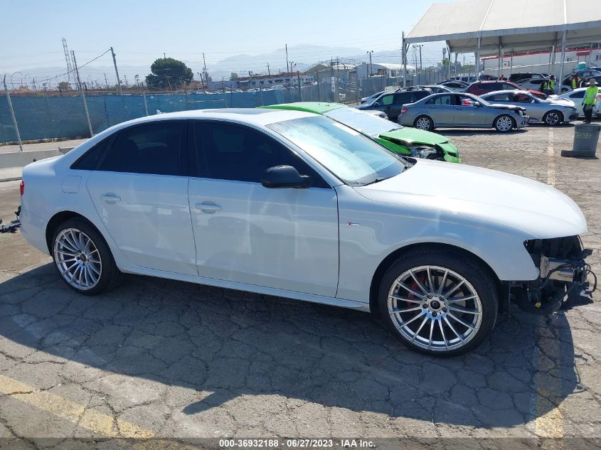 2014 AUDI A4 PREMIUM - WAUAFAFL8EN041509