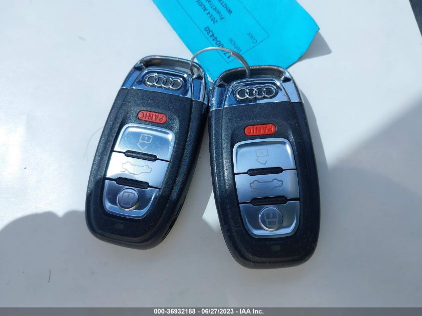 2014 AUDI A4 PREMIUM - WAUAFAFL8EN041509