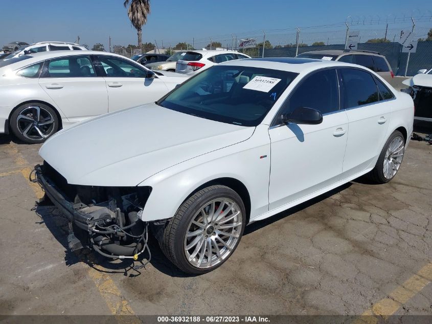 2014 AUDI A4 PREMIUM - WAUAFAFL8EN041509