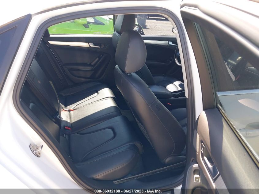 2014 AUDI A4 PREMIUM - WAUAFAFL8EN041509
