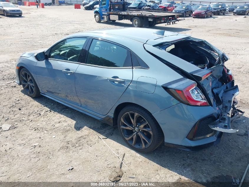 2017 HONDA CIVIC HATCHBACK SPORT - SHHFK7H45HU204289