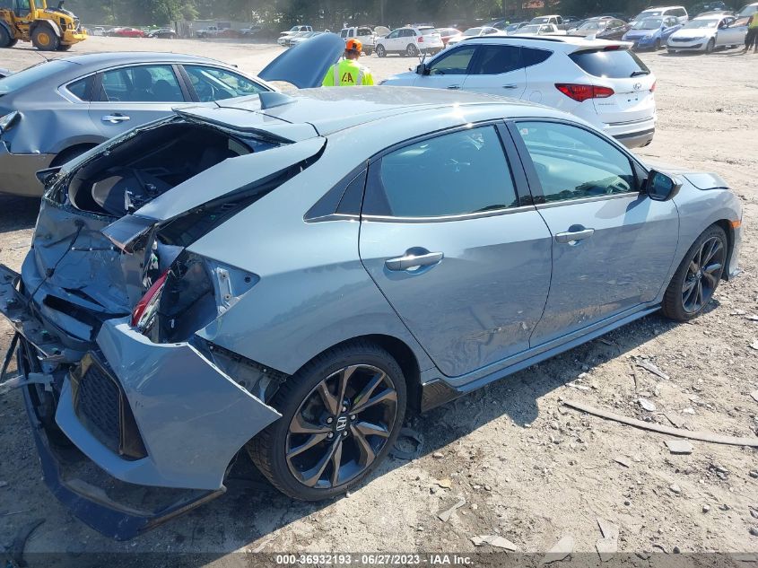 2017 HONDA CIVIC HATCHBACK SPORT - SHHFK7H45HU204289