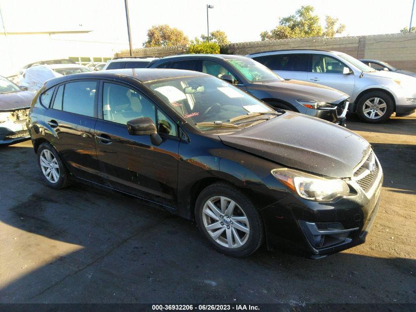 2016 SUBARU IMPREZA WAGON 2.0I PREMIUM - JF1GPAB60G8226199