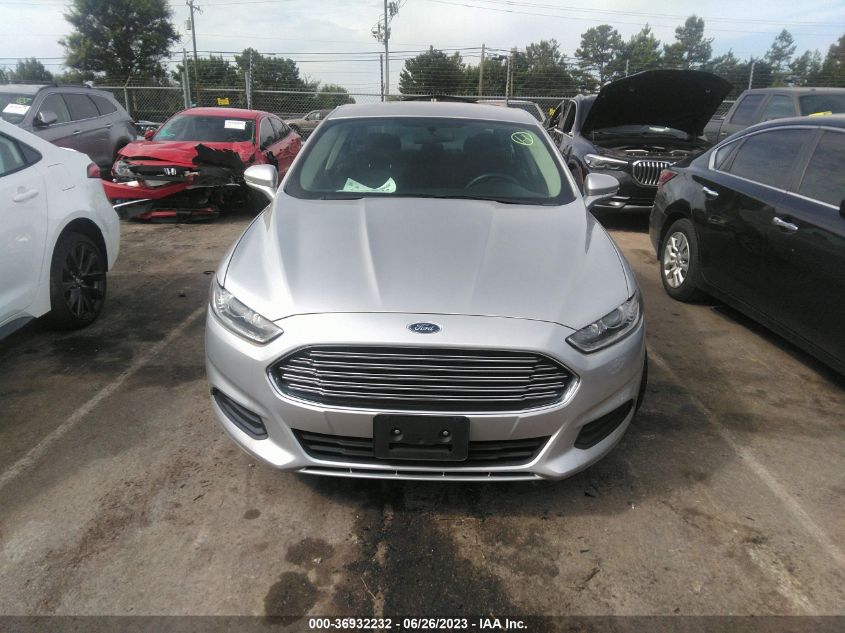 2016 FORD FUSION SE - 1FA6P0H71G5136115