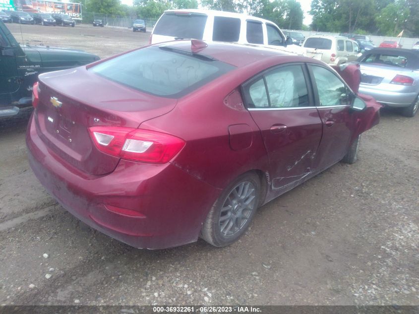 2016 CHEVROLET CRUZE LT - 1G1BE5SM0G7311073