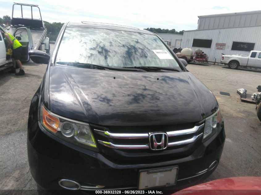 2014 HONDA ODYSSEY TOURING - 5FNRL5H99EB016527