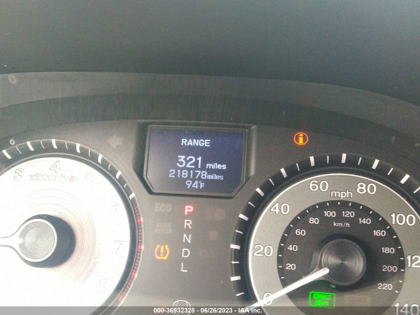 2014 HONDA ODYSSEY TOURING - 5FNRL5H99EB016527