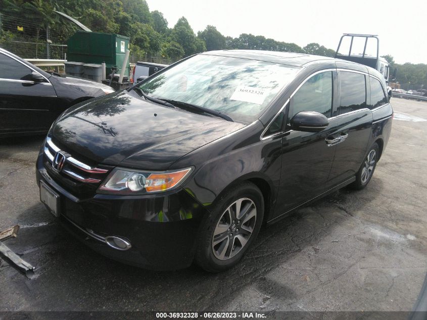 2014 HONDA ODYSSEY TOURING - 5FNRL5H99EB016527