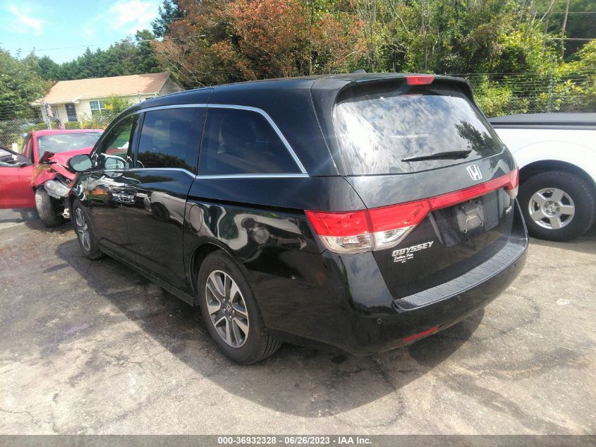 2014 HONDA ODYSSEY TOURING - 5FNRL5H99EB016527