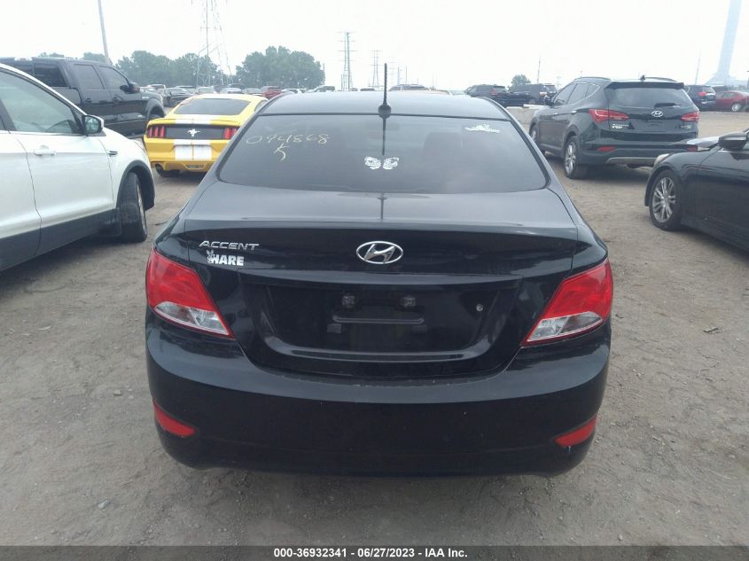 2016 HYUNDAI ACCENT SE - KMHCT4AE0GU094868