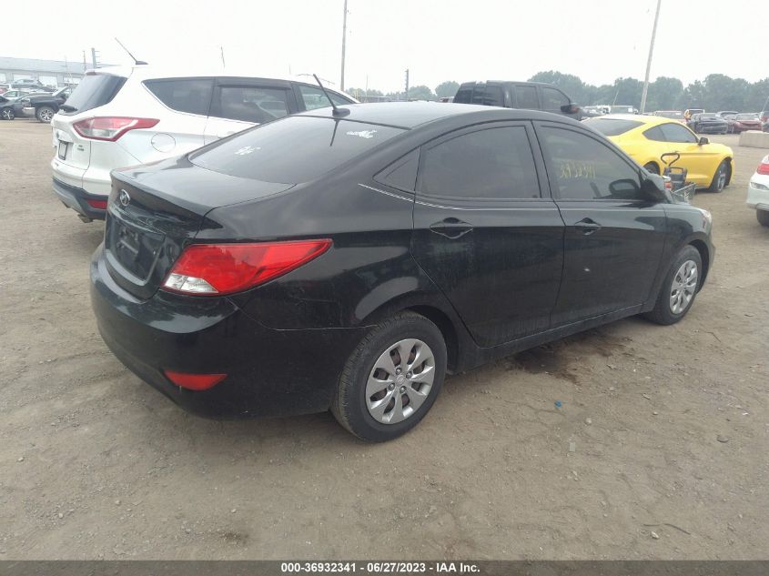 2016 HYUNDAI ACCENT SE - KMHCT4AE0GU094868