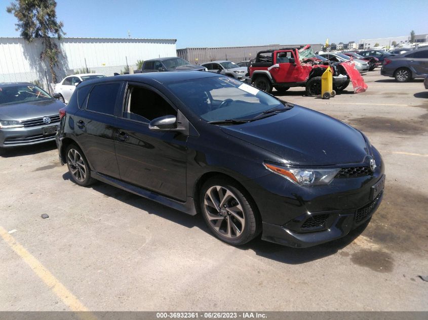 2017 TOYOTA COROLLA IM - JTNKARJE9HJ530036