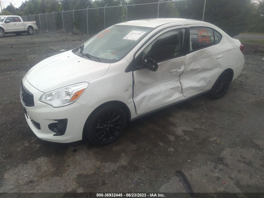 2020 MITSUBISHI MIRAGE G4 SE/LE - ML32F4FJ5LHF01542