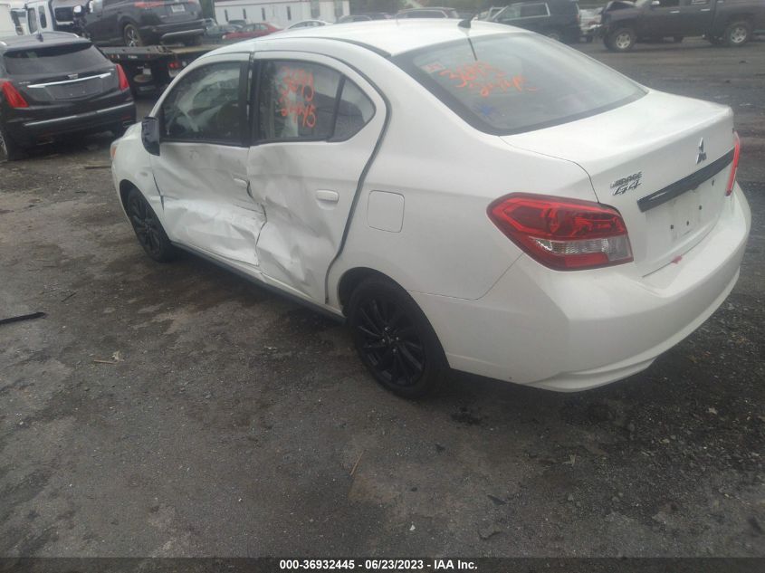2020 MITSUBISHI MIRAGE G4 SE/LE - ML32F4FJ5LHF01542