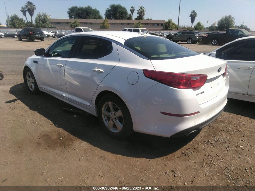 2015 KIA OPTIMA LX - KNAGM4A77F5664729